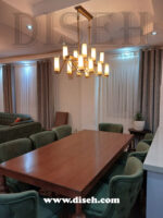 لوستر نئوکلاسیک برای میز ناهارخوری