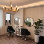 لوستر یک طبقه طلایی برای آپارتمان