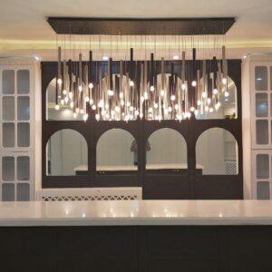 لوستر خاص و جدید برای میز بار