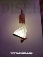 لوستر دیوارکوب پروانه ای