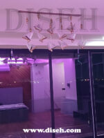 لوستر خطی پروانه