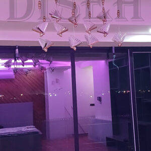 لوستر خطی پروانه