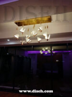 لوستر خطی پروانه