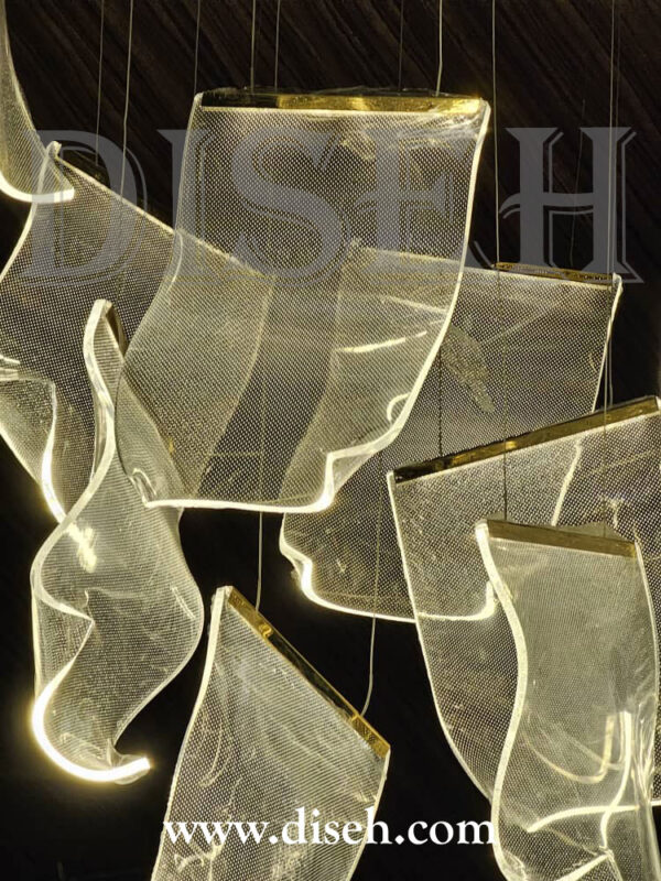 لوسترهای دکوراتیو اکریلیک 2024
