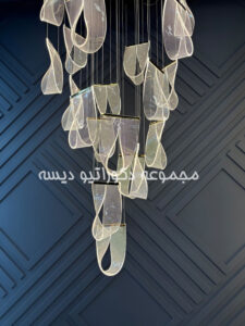 لوستر آویز برای فضاهای بلند