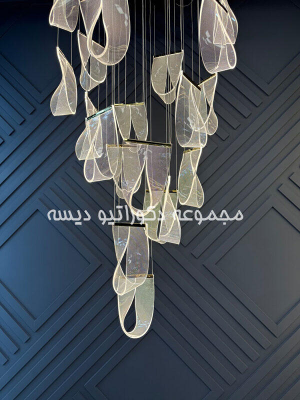 لوستر آویز برای فضاهای بلند