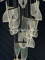 لوستر آویز برای فضاهای بلند