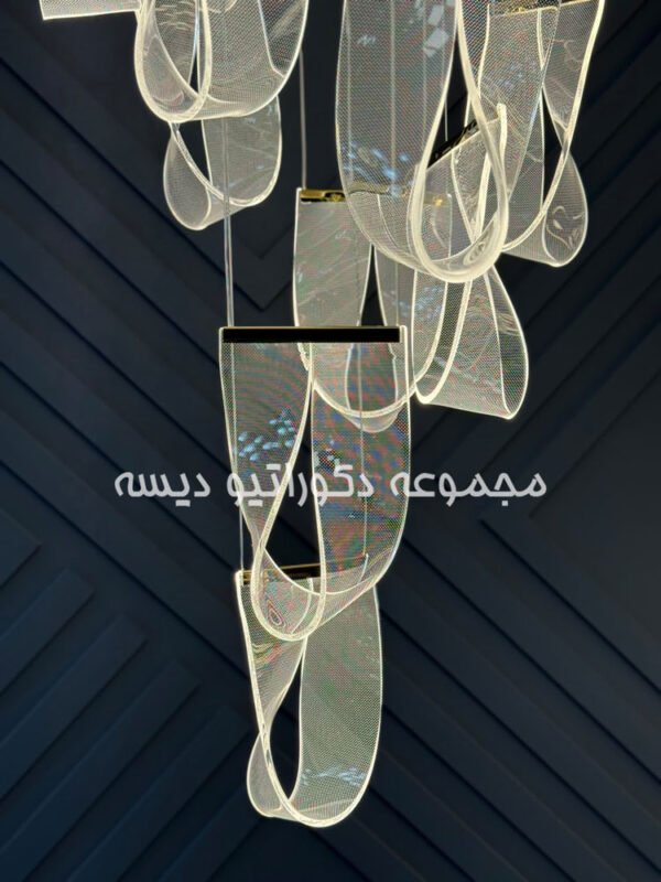 لوستر آویز برای فضاهای بلند