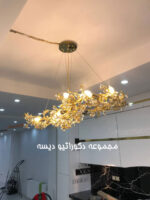 لاینر نئوکلاسیک باکریستال سفید و عسلی