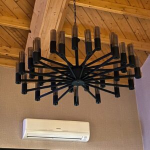 لوستر برای سقف بلند