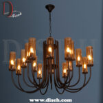 لوستر شاخه ای مدرن اروپایی