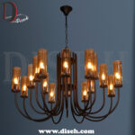 لوستر شاخه ای مدرن اروپایی