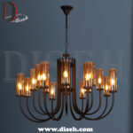 لوستر شاخه ای مدرن اروپایی